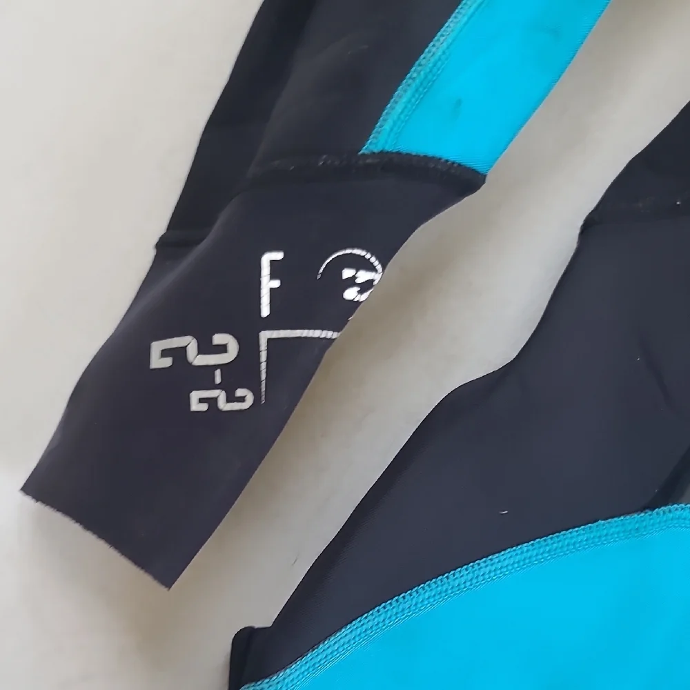 Billabong Kids Teal and Black Rashguard